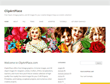 Tablet Screenshot of clipartplace.com